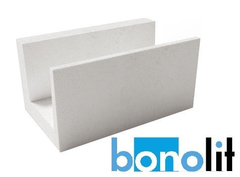 U-образный блок Bonolit г. Малоярославец D500 500*200*375