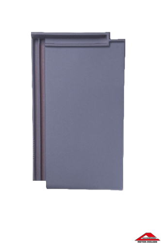 Керамическая черепица Meyer-Holsen Piano  серая платина, LinieKlassik, ангоб
